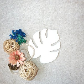 Заготовка Артборд с ламинацией - монстера S, 20x18см Заготовка Артборд с ламинацией - монстера S, 20x18см