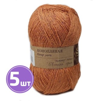 Пряжа Пехорка Конопляная (1002), карамель, 5 шт. по 50 г Пряжа Пехорка Конопляная (1002), карамель, 5 шт. по 50 г
