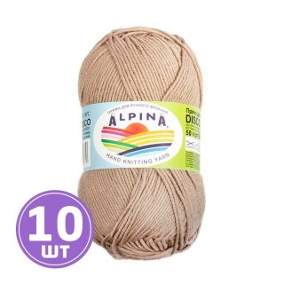 Пряжа Alpina DISCO (06), бежевый, 10 шт. по 50 г Пряжа Alpina DISCO (06), бежевый, 10 шт. по 50 г
