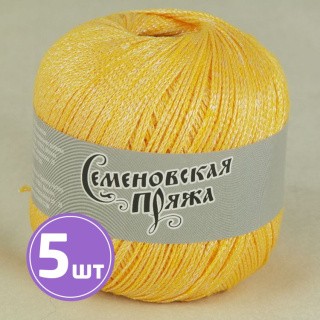 Пряжа Семеновская Mone (34140), дыня+В_х1 5 шт. по 100 г Пряжа Семеновская Mone (34140), дыня+В_х1 5 шт. по 100 г