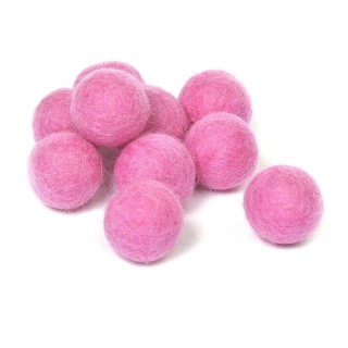 Шарики из войлока 20 мм, цв. 04, 10 шт. Шарики из войлока 20 мм, цв. 04, 10 шт.