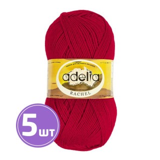 Пряжа Adelia RACHEL (08), бордовый, 5 шт. по 100 г Пряжа Adelia RACHEL (08), бордовый, 5 шт. по 100 г