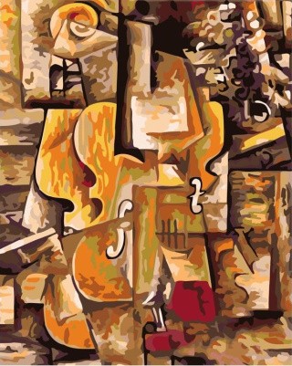 Картина по номерам «Кубизм»