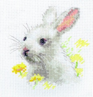 Набор для вышивания «Белый крольчонок»