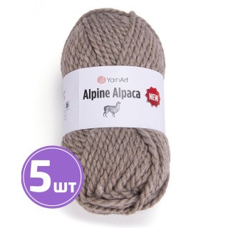 Пряжа YarnArt Alpine Alpaca New (Альпина альпака нью) (1432), бежевый, 5 шт. по 150 г