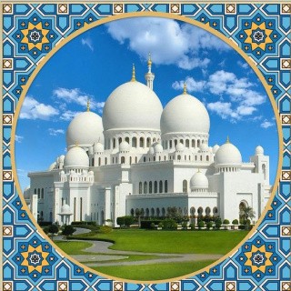 Алмазная вышивка «Мечеть Шейха Зайда»