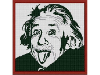 Рисунок на ткани «Альберт Эйнштейн»