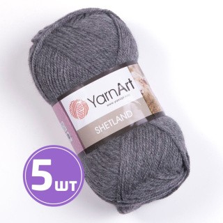 Пряжа YarnArt Shetland (531), светлый маренго, 5 шт. по 100 г Пряжа YarnArt Shetland (531), светлый маренго, 5 шт. по 100 г