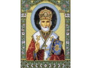 Рисунок на канве «Святой Николай Чудотворец»