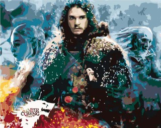 Картина по номерам «Игра престолов: Джон Сноу»