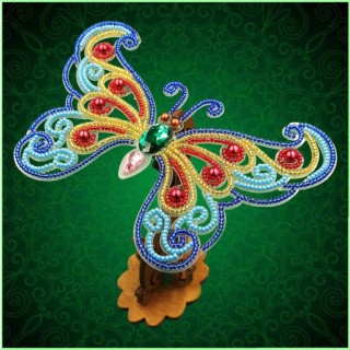 Набор для вышивания «Ажурная бабочка 084»