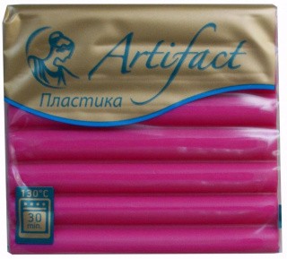 Полимерная глина Артефакт Chiffon, цвет: 5117 малиновый, 56 г