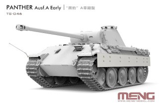 Сборная модель «Танк Sd.Kfz.171 Panther Ausf.A Early», MENG