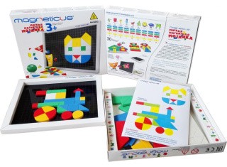 Магнитная мозаика (145 элементов, 5 цветов) Магнитная мозаика (145 элементов, 5 цветов)