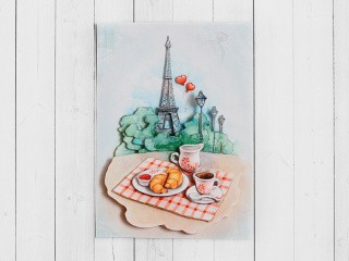 Папертоль «Завтрак в Париже»
