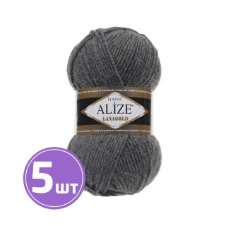 Пряжа ALIZE LanaGold (182), маренго, 5 шт. по 100 г Пряжа ALIZE LanaGold (182), маренго, 5 шт. по 100 г