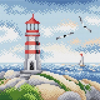 Алмазная вышивка «Полет над морем» Алмазная вышивка «Полет над морем»