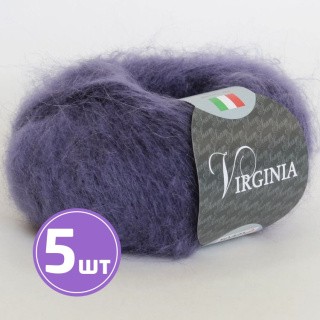 Пряжа SEAM Virginia (17), фиолетовый, 5 шт. по 25 г