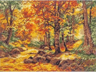 Набор для вышивания «Осенний пейзаж»