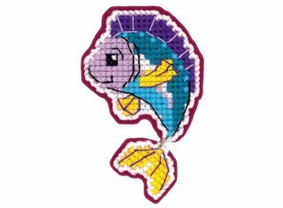 Набор для вышивания «Магнит. Рыбка»