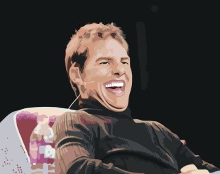 Картина по номерам «Мем: Смеющийся Том Круз» Картина по номерам «Мем: Смеющийся Том Круз»