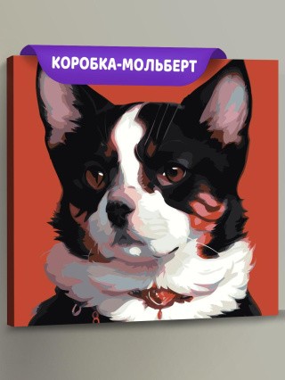 Картина по номерам «Кот, похожий на собаку» Картина по номерам «Кот, похожий на собаку»