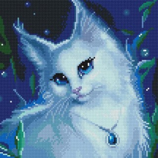 Алмазная вышивка «Пушистая красавица» Алмазная вышивка «Пушистая красавица»