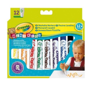 Смываемые фломастеры для малышей 8 шт., Crayola Смываемые фломастеры для малышей 8 шт., Crayola