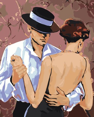 Картина по номерам «Танец» Картина по номерам «Танец»