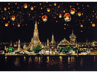 Скретч-картина «Chiang Mai» (цветная)