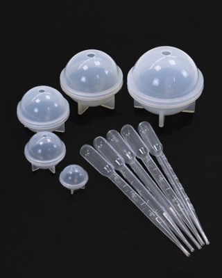 5 сфер, набор силиконовых молдов, Artline 5 сфер, набор силиконовых молдов, Artline