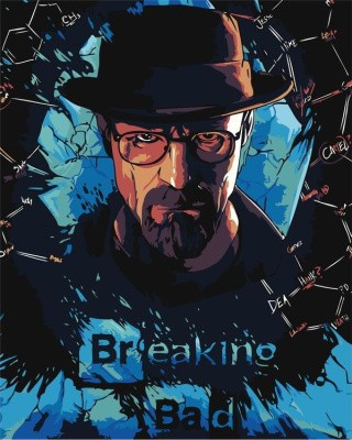 Картина по номерам «Breaking Bad» Картина по номерам «Breaking Bad»