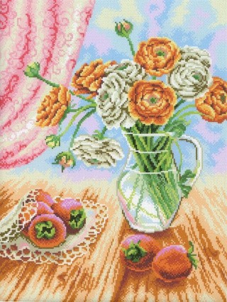 Рисунок на ткани «Лютики» Рисунок на ткани «Лютики»