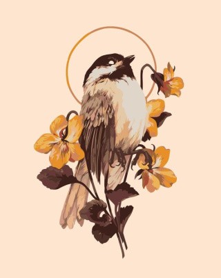 Картина по номерам «Гордая птица» Картина по номерам «Гордая птица»