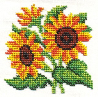 Набор для вышивания «Цветы солнца»