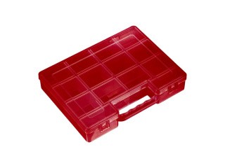 Коробка для швейных принадлежностей Gamma, цвет: бордовый