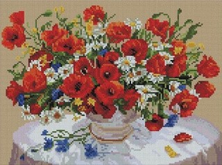 Алмазная вышивка «Маки» Алмазная вышивка «Маки»