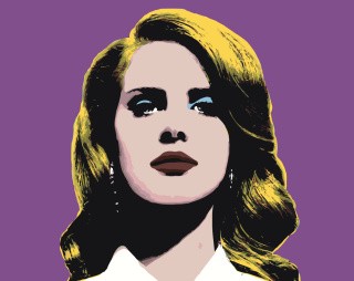 Картина по номерам «Lana Del Rey Лана Дель Рей: Поп-арт»