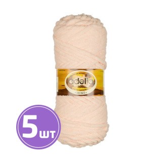 Пряжа Adelia MIMI (07), светло-бежевый, 5 шт. по 100 г Пряжа Adelia MIMI (07), светло-бежевый, 5 шт. по 100 г