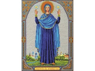 Набор вышивки бисером «Богородица Нерушимая стена»