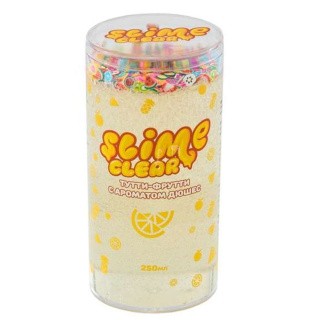 Лизун «Slime» Clear-slime «Тутти-фрутти» с ароматом дюшес , 250 г