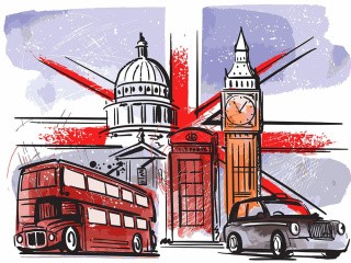 Картина по номерам «Добро пожаловать в Лондон»