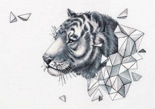 Набор для вышивания «Геометрия. Тигр»