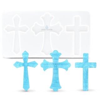 Силиконовый молд - Крестики, 16x8,5 см, 1 шт. Силиконовый молд - Крестики, 16x8,5 см, 1 шт.