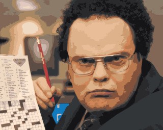 Картина по номерам «Мем: в парике» Картина по номерам «Мем: в парике»