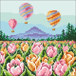 Алмазная вышивка «Воздушные шары» Алмазная вышивка «Воздушные шары»