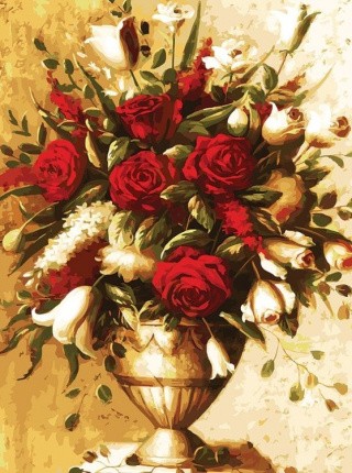 Картина по номерам «Элегантный букет» Картина по номерам «Элегантный букет»