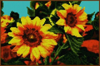 Алмазная вышивка «Подсолнухи» Алмазная вышивка «Подсолнухи»
