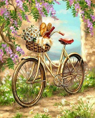 Картина по номерам «Поездка на пикник» Картина по номерам «Поездка на пикник»