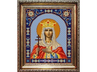 Рисунок на ткани «Св.Ирина»